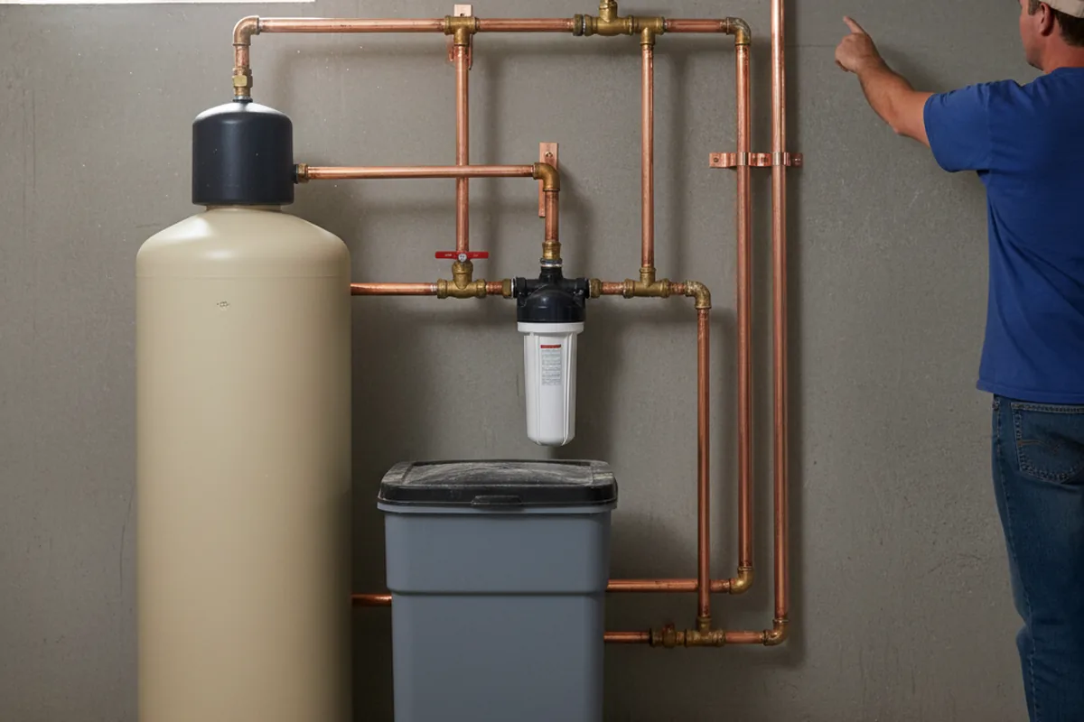 Whole-house water treatment system installed in Coaldale